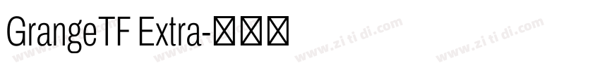 GrangeTF Extra字体转换